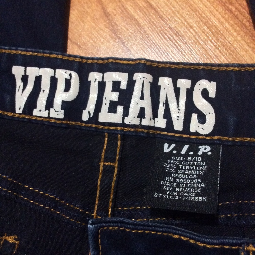 Dark Blue Ripped Jeans - Picture 5 of 5